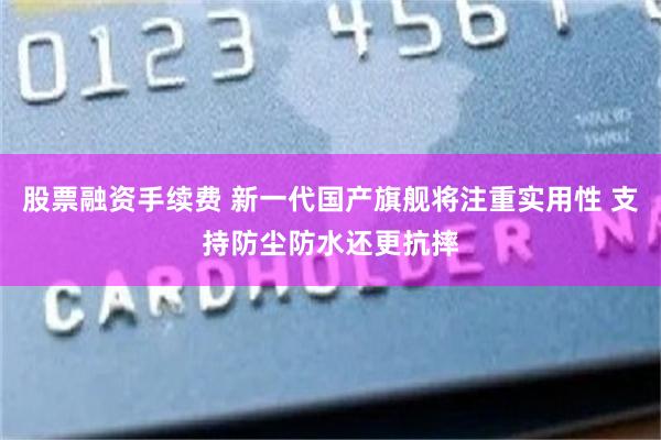 股票融资手续费 新一代国产旗舰将注重实用性 支持防尘防水还更抗摔