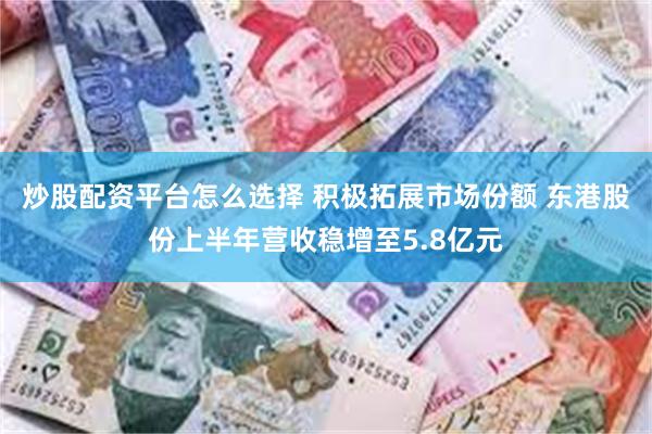 炒股配资平台怎么选择 积极拓展市场份额 东港股份上半年营收稳增至5.8亿元