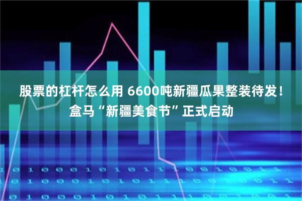 股票的杠杆怎么用 6600吨新疆瓜果整装待发！盒马“新疆美食节”正式启动