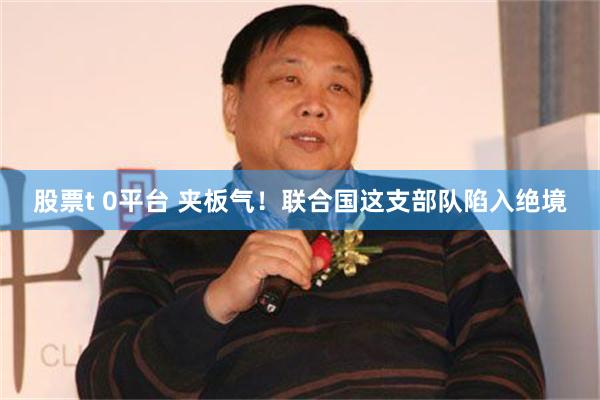 股票t 0平台 夹板气！联合国这支部队陷入绝境