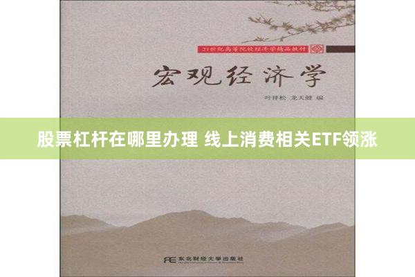 股票杠杆在哪里办理 线上消费相关ETF领涨
