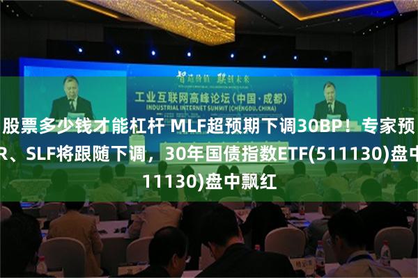 股票多少钱才能杠杆 MLF超预期下调30BP！专家预计LPR、SLF将跟随下调，30年国债指数ETF(511130)盘中飘红