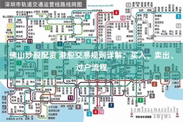 佛山炒股配资 港股交易规则详解：买入、卖出、过户流程