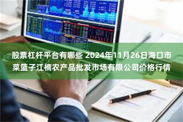 股票杠杆平台有哪些 2024年11月26日海口市菜篮子江楠农产品批发市场有限公司价格行情