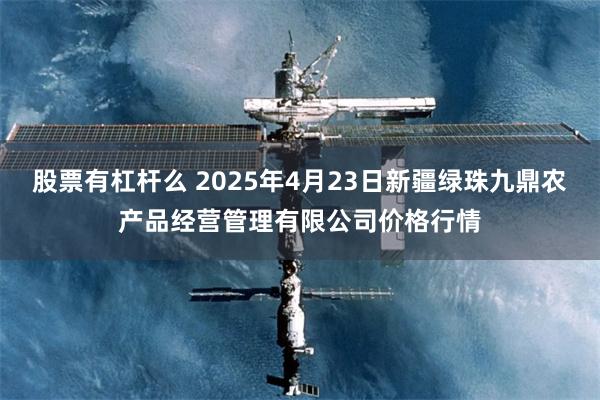 股票有杠杆么 2025年4月23日新疆绿珠九鼎农产品经营管理有限公司价格行情