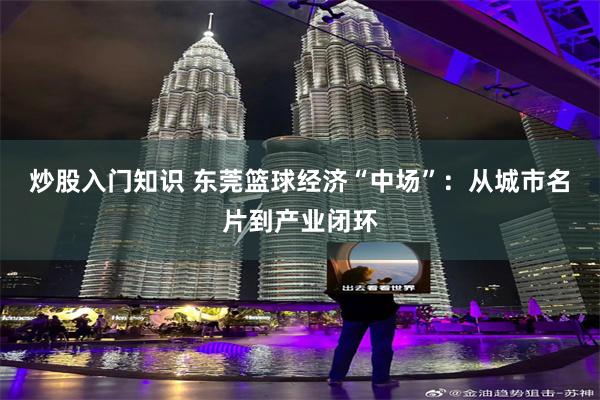 炒股入门知识 东莞篮球经济“中场”：从城市名片到产业闭环