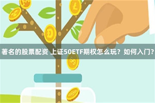 著名的股票配资 上证50ETF期权怎么玩？如何入门？