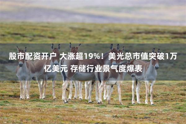 股市配资开户 大涨超19%！美光总市值突破1万亿美元 存储行业景气度爆表