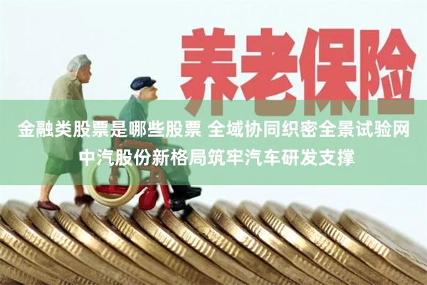 金融类股票是哪些股票 全域协同织密全景试验网 中汽股份新格局筑牢汽车研发支撑