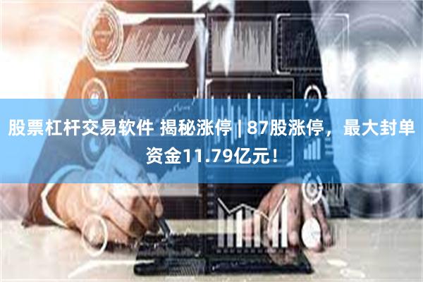 股票杠杆交易软件 揭秘涨停 | 87股涨停，最大封单资金11.79亿元！