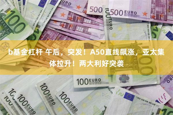 b基金杠杆 午后，突发！A50直线飙涨，亚太集体拉升！两大利好突袭