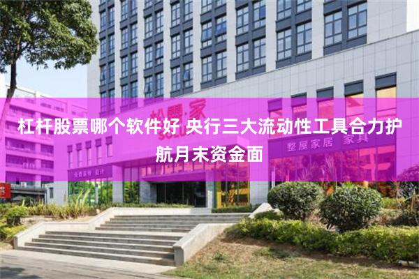 杠杆股票哪个软件好 央行三大流动性工具合力护航月末资金面
