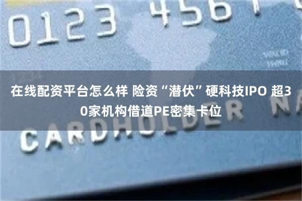 在线配资平台怎么样 险资“潜伏”硬科技IPO 超30家机构借道PE密集卡位